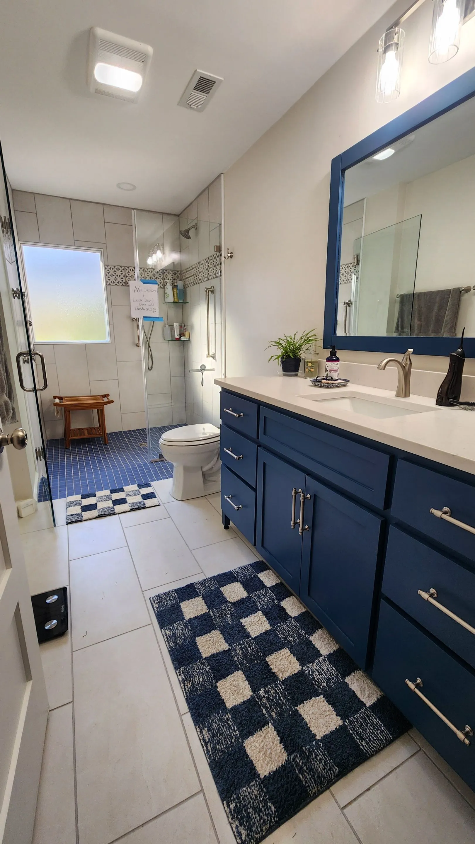 Bathroom remodel project