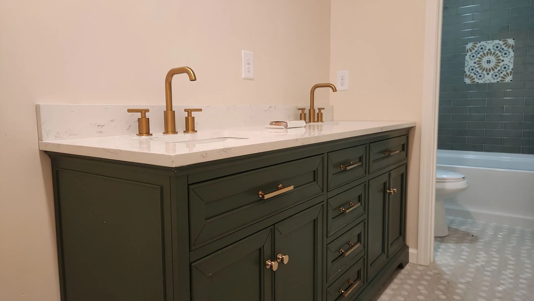 Bathroom remodel project