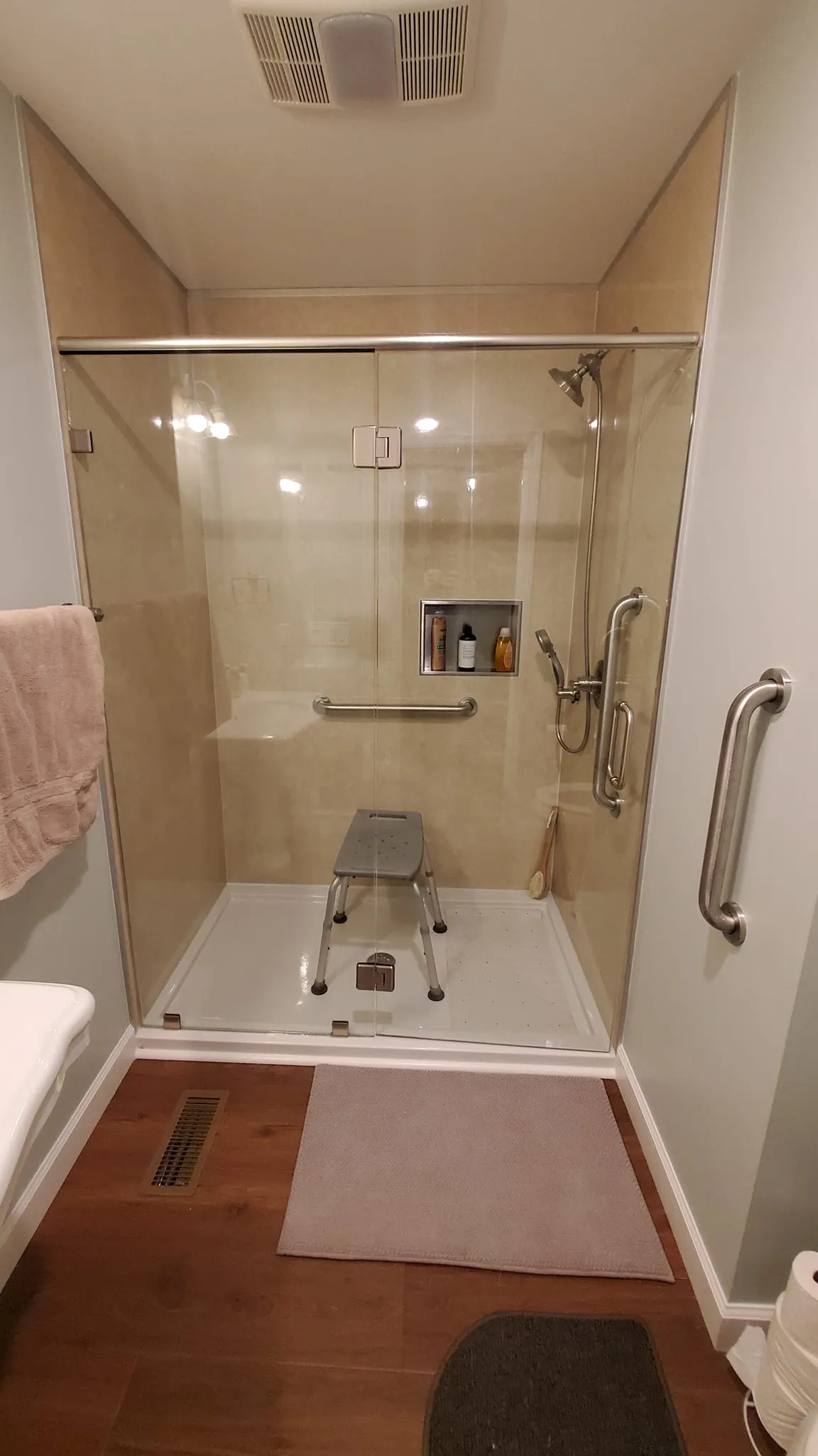 Bathroom remodel project