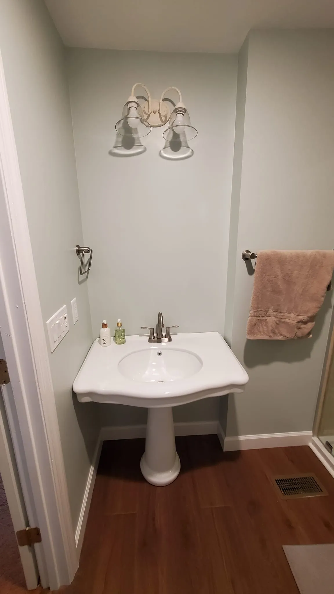 Bathroom remodel project