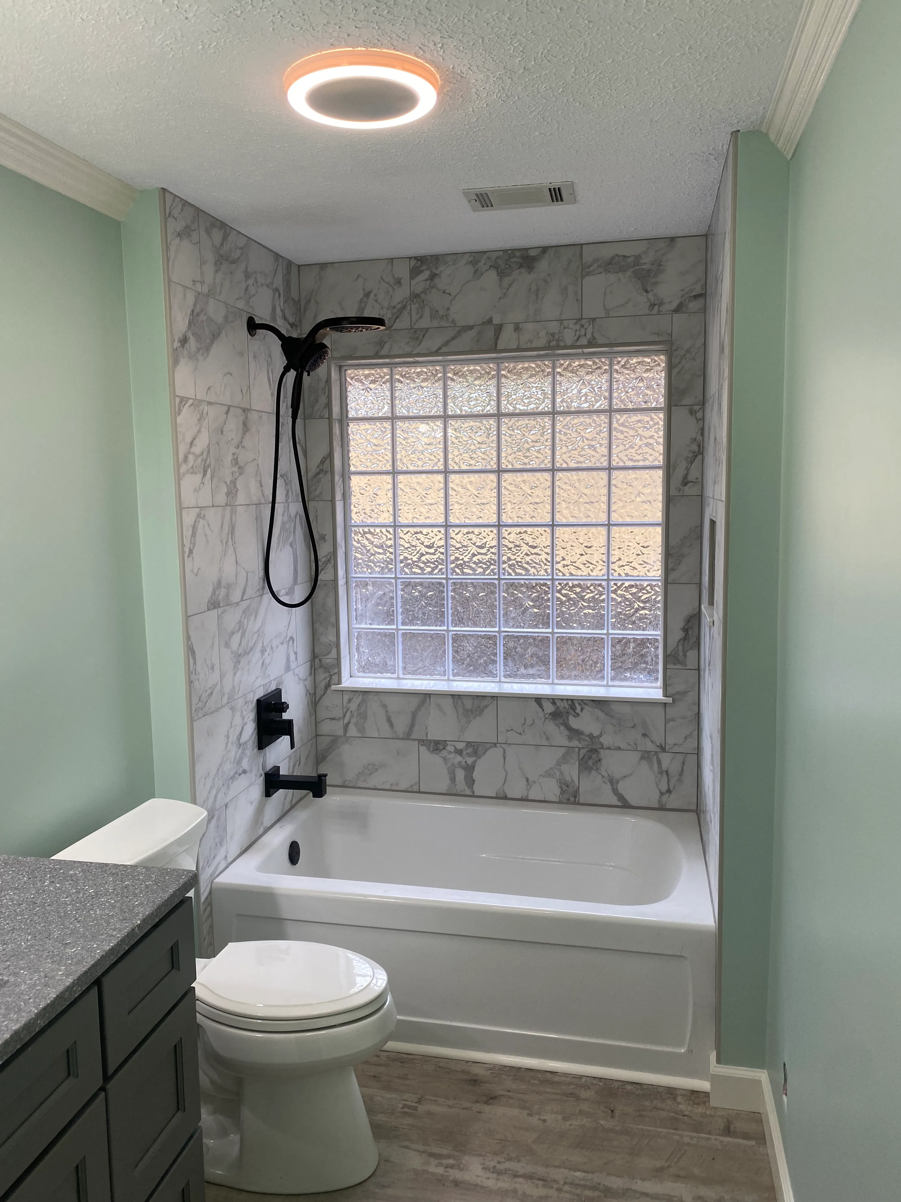Bathroom remodel project