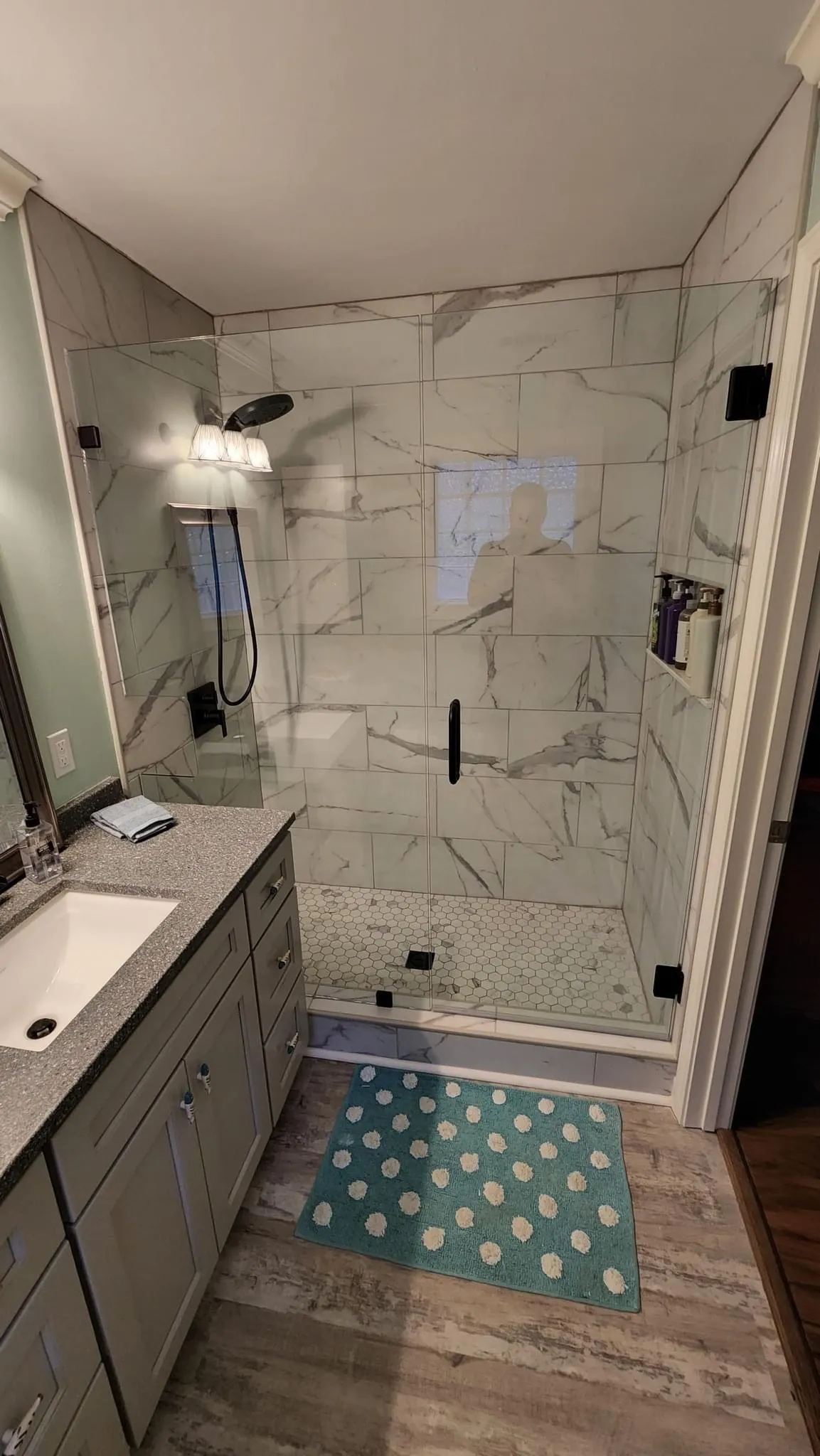 Bathroom remodel project