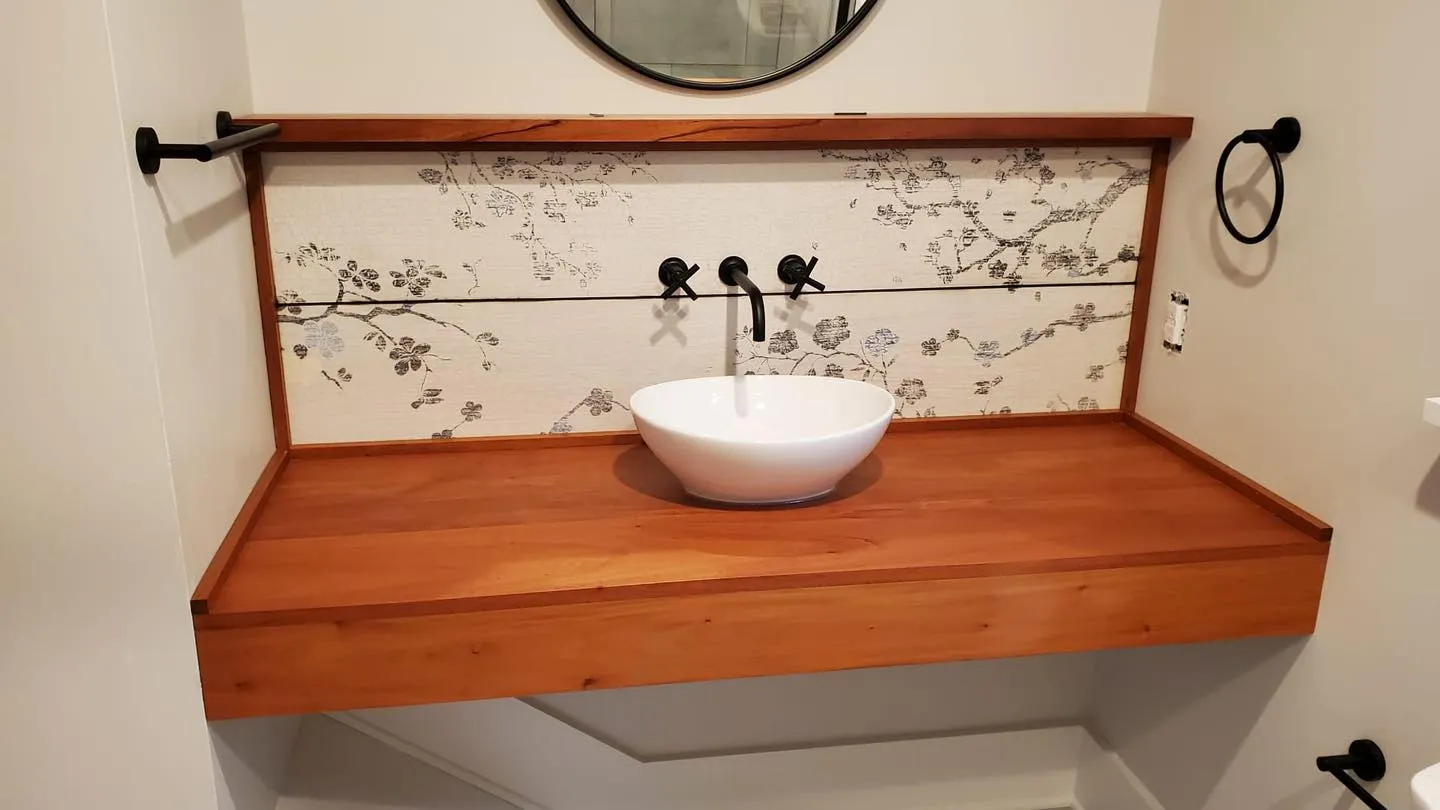 Bathroom remodel project