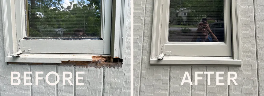 Rot repair project