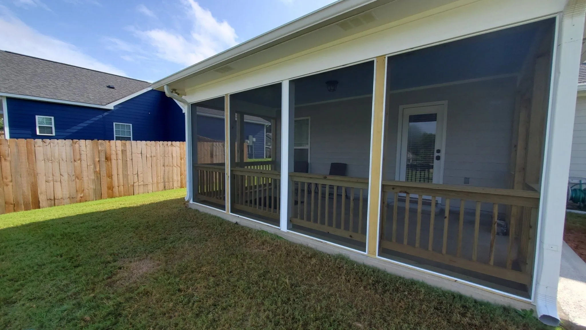 Screened-in porch project